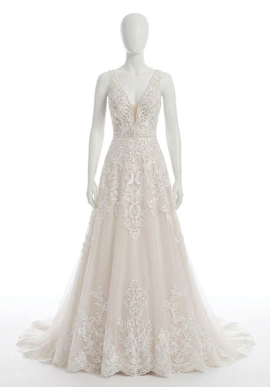 NEW MORILEE parthenia beaded neckline dress in ivory